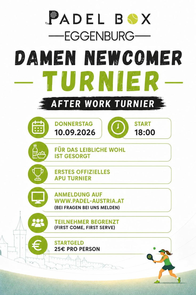 Damen Newcomer Turnier